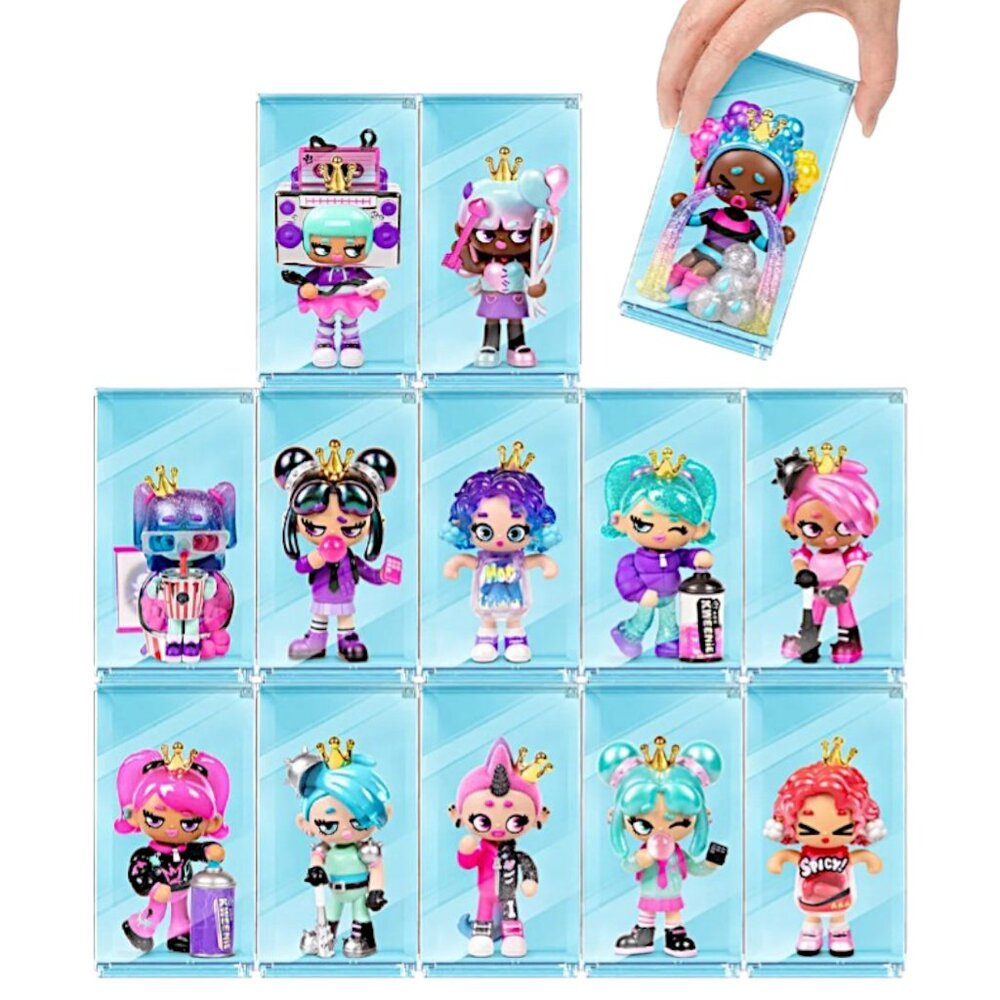 XOX Kweenie Fearless Kweens Mystery Pack Collectible Figurine with Display Case - Picture 11 of 12